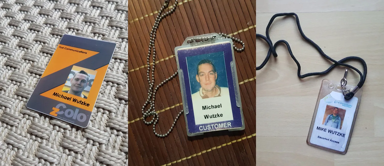 Data center badges - access validations - keys