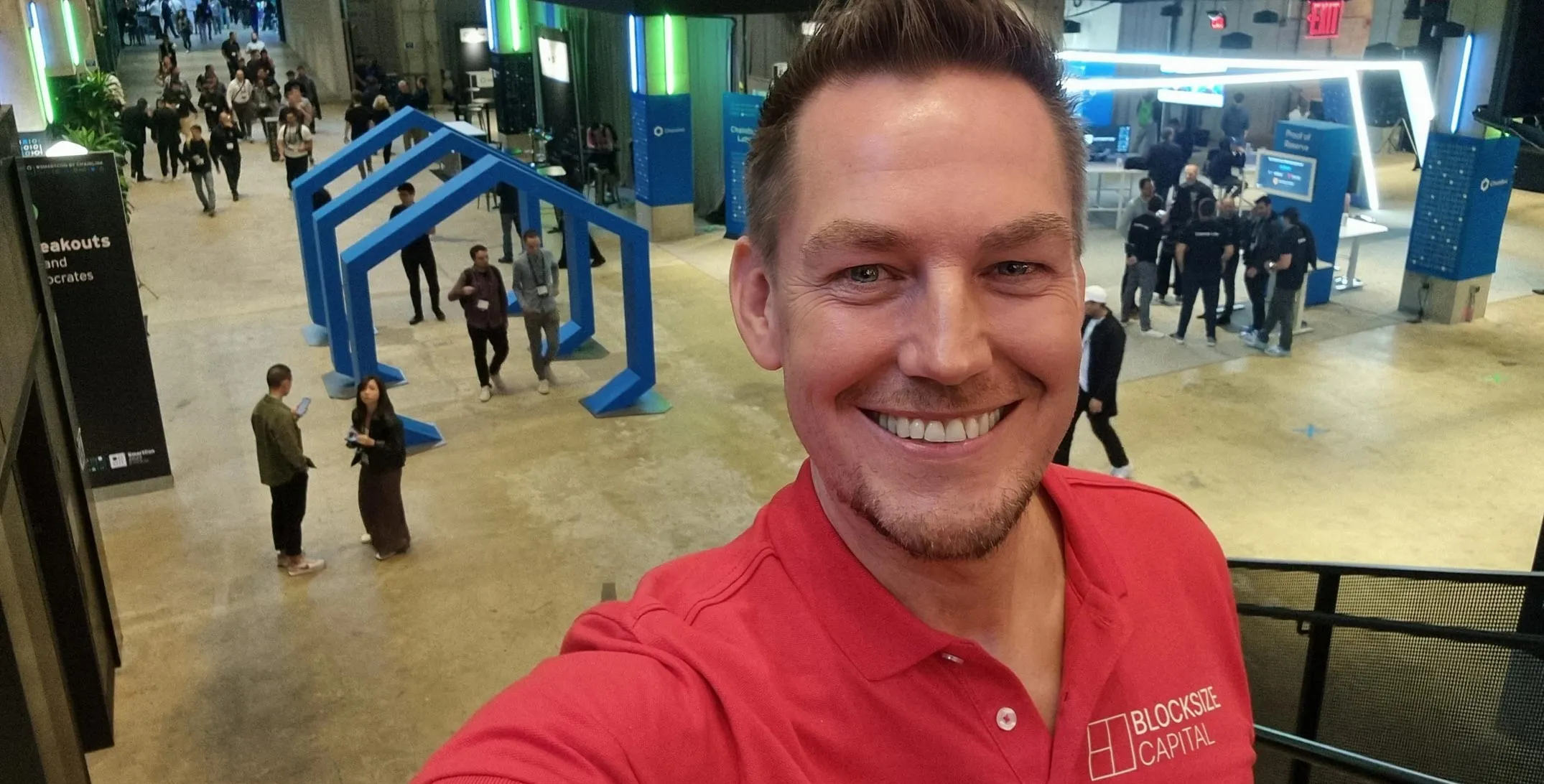 SmartCon 2022 in New York City - NYC Chainlink conference - Head of DeFi of a Frankfurt fintech - Michael Wutzke