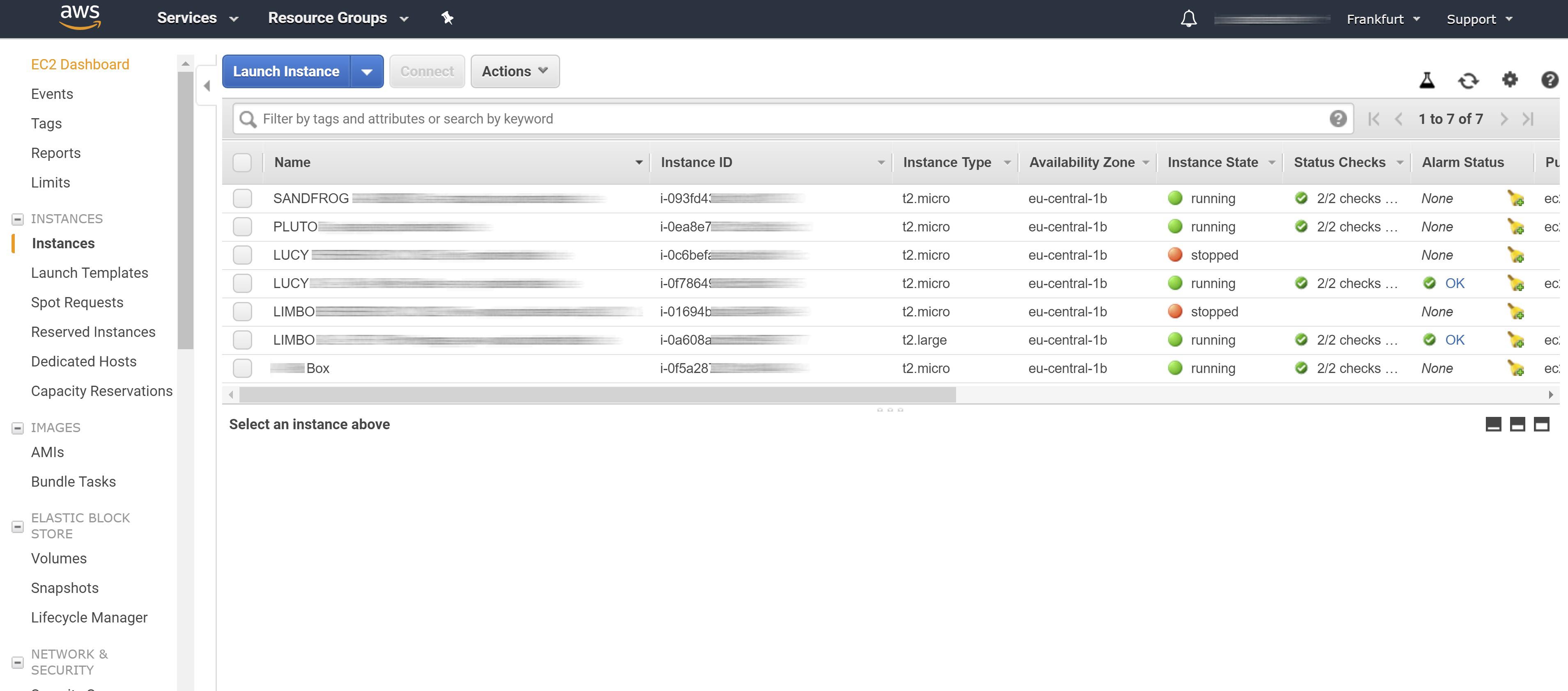 AWS - Amazon Web Services - virtual servers and instances