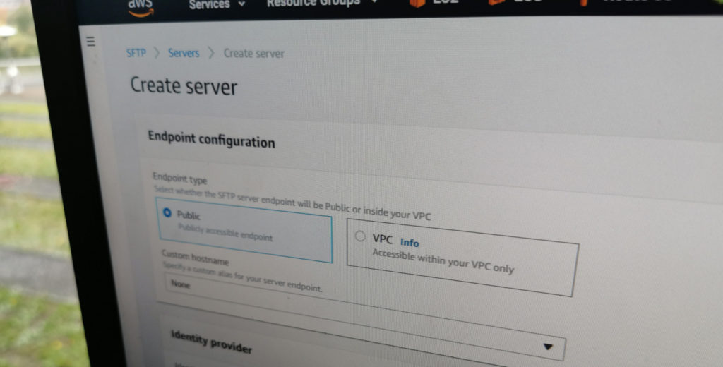 AWS Transfer for SFTP - FTP-Server on Amazon Web Services
