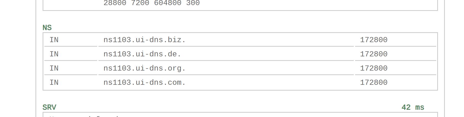 Nameserver configuration - NS configuration - TTL - Tips - Domain hoster move