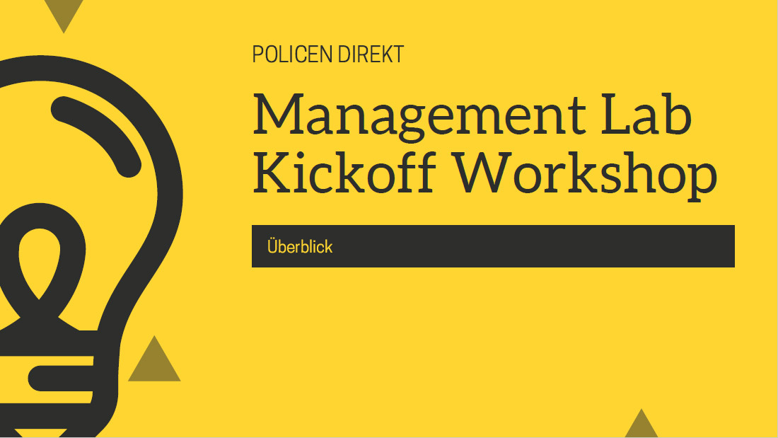 Policen Direkt Management Lab