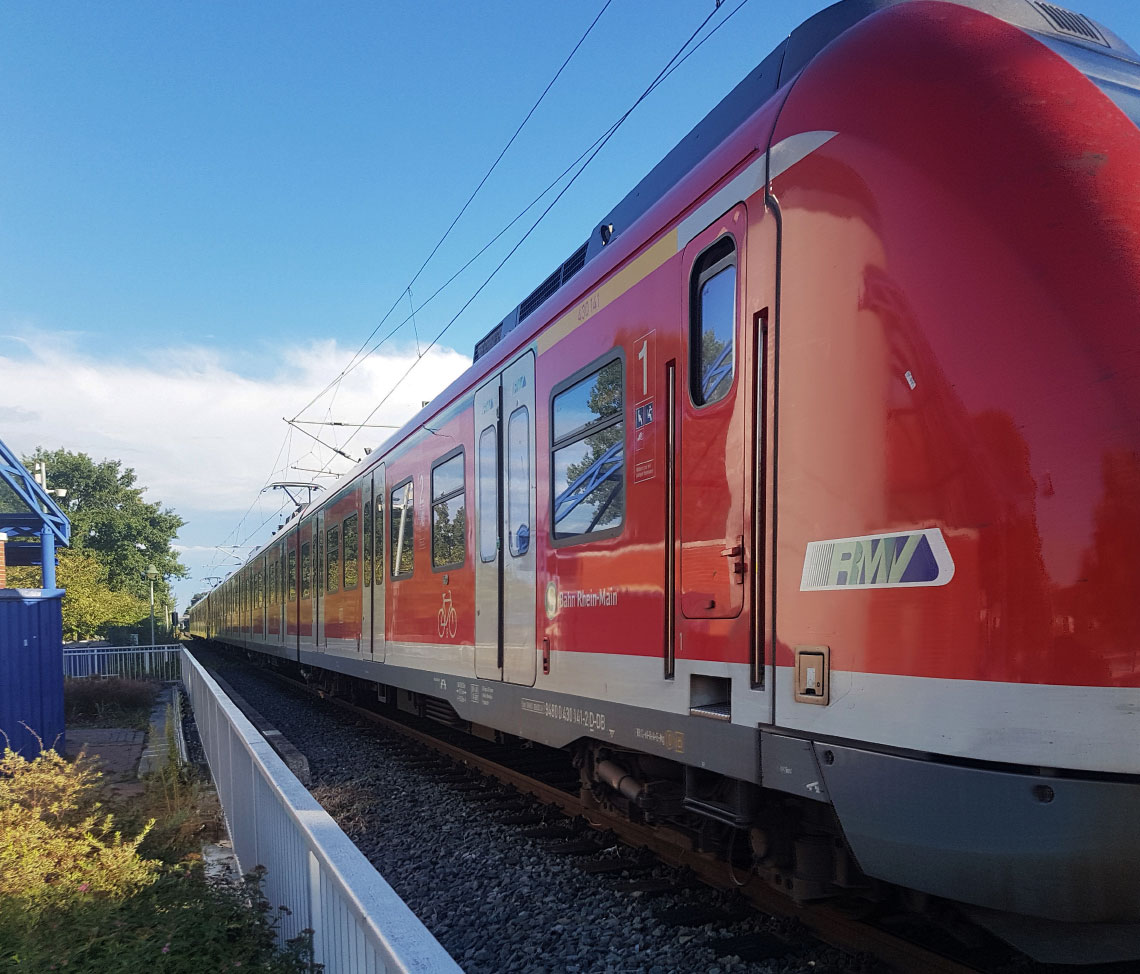 S-Bahn regional transportation - RMV