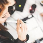Depp Work Description - Management Recommendation - Deep Work Insights - Woman with pencil